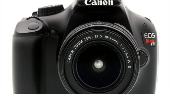 The Canon EOS Rebel T3 – A Professional Quality dSLR Starter Camera